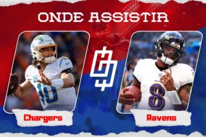 Los Angeles Chargers x Baltimore Ravens – Onde assistir e horário – Semana 12 NFL – 26/11/2023