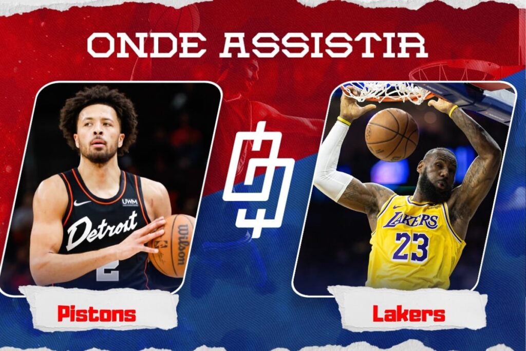 Detroit Pistons x Los Angeles Lakers – Onde assistir, horário, e quintetos – NBA – 29/11/2023