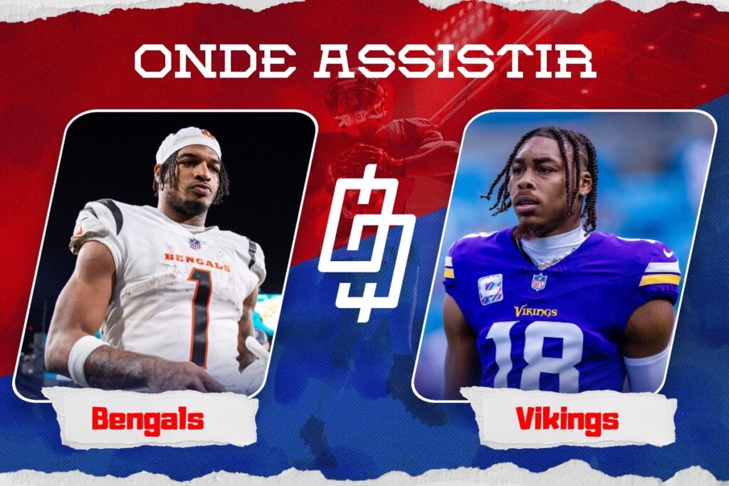 Cincinnati Bengals x Minnesota Vikings – Onde assistir, horário e jogadores inativos – Semana 15 NFL – 16/12/2023