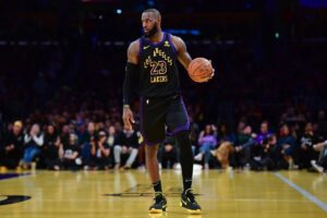 LeBron James, do Los Angeles Lakers.