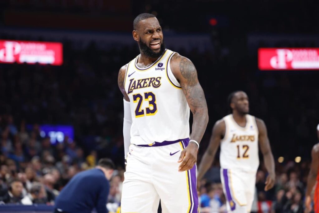 NBA: LeBron James anota 40 pontos e Lakers encerram sequência de derrotas