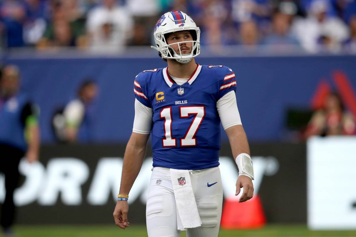 Josh Allen, do Buffalo Bills. Foto: Icon Sport