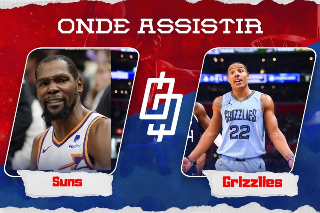 Phoenix Suns x Memphis Grizzlies – Onde assistir, horário, e quintetos – NBA – 02/12/2023