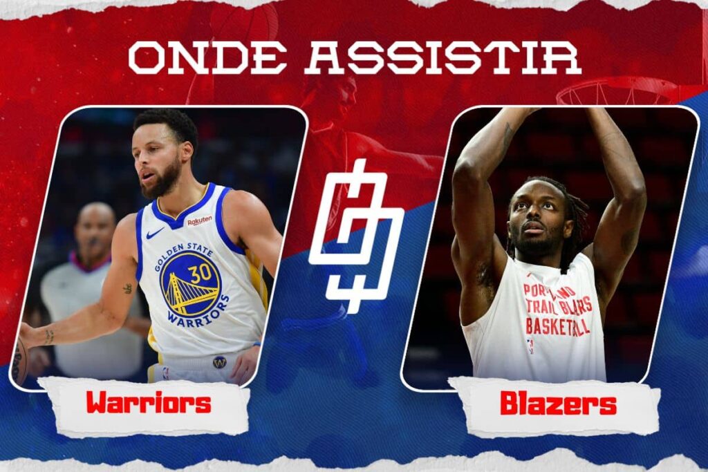Golden State Warriors x Portland Trail Blazers – Onde assistir, horário, e quintetos – NBA – 06/12/2023