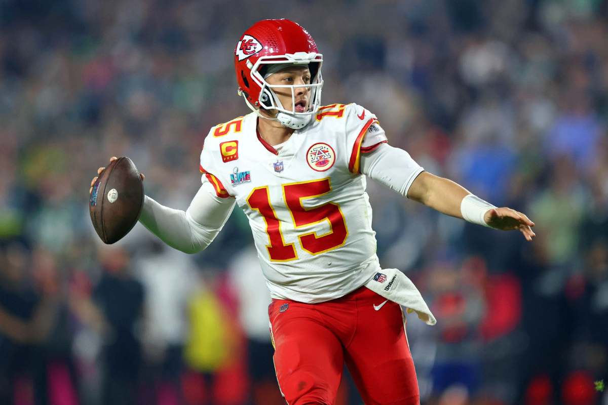 Patrick Mahomes, do Kansas City Chiefs. Foto: Icon Sport
