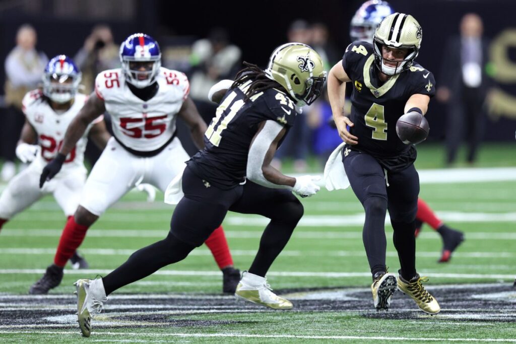 NFL: Carr garante mais uma vitória para os Saints sobre os Giants