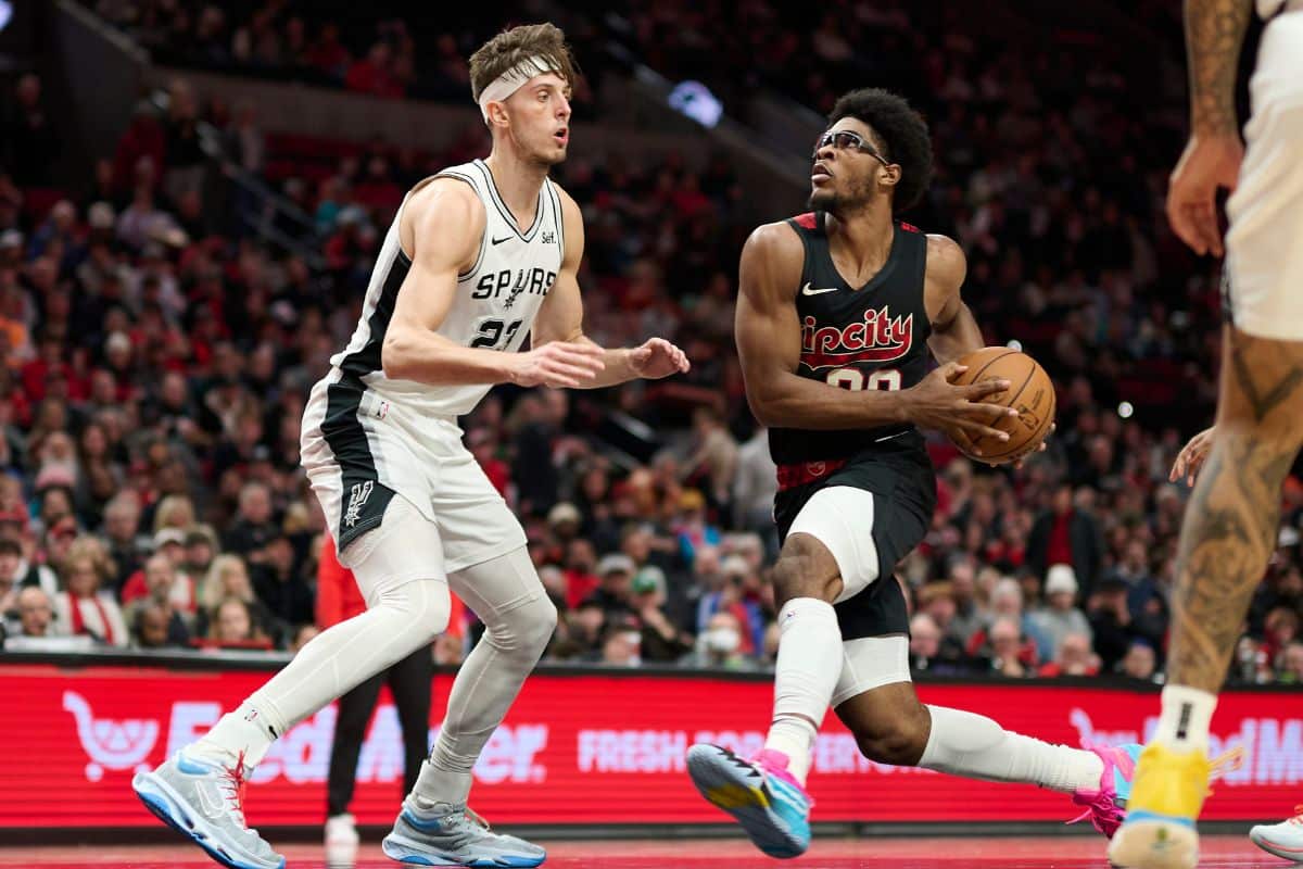 NBA: Sem Wembanyama, Trail Blazers se ‘vinga’ e vence os Spurs