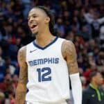 Baixa! Ja Morant vira desfalque e está fora contra os Nuggets