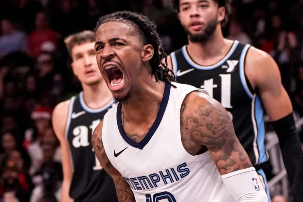 Ataque dos Grizzlies sobe para 6º melhor da NBA após volta de Ja Morant