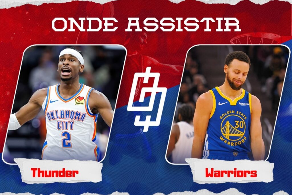 Oklahoma City Thunder x Golden State Warriors &ndash; Onde assistir, hor&aacute;rio, e quintetos &ndash; NBA &ndash; 08/12/2023