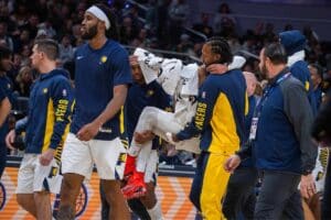 NBA: Haliburton se machuca, mas Indiana Pacers conseguem vitória diante dos Celtics