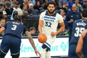 NBA: Karl-Anthony Towns e Anthony Edwards comandam vitória dos Timberwolves