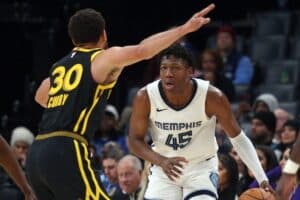 Caçula da NBA impressiona até Shaquille O’Neal após show contra Warriors