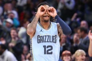 Revanche? Ja Morant comemora após tirar Lakers do play-in: ‘Nos eliminaram’