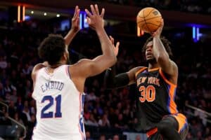 NBA anuncia substitutos de Joel Embiid e Julius Randle no All Star Games