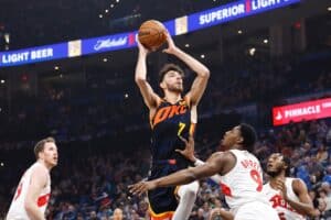 NBA: Thunder derrota Raptors em prorrogação dupla e reta final de jogo insana