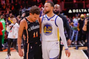 Curry revela conversa com Trae Young após armador ser esnobado do All Star: ‘eu disse a ele…