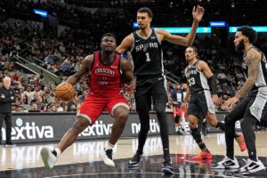 NBA: Com Zion ‘furioso’, Pelicans vencem intenso confronto contra os Spurs