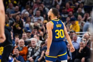Show de Curry e recorde de Gui Santos: Warriors esmagam Pacers na NBA