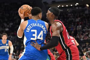 Mesmo desfalcado, Heat carboniza Bucks com Giannis irreconhecível