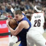NBA: Jokic faz Nuggets funcionarem à perfeição contra Trail Blazzers