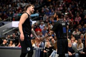 NBA: Kyrie e Doncic comandam vitória dos Mavericks em casa