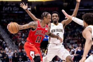 NBA: DeRozan e Vucevic decidem em vitória dos Bulls sobre os Pelicans