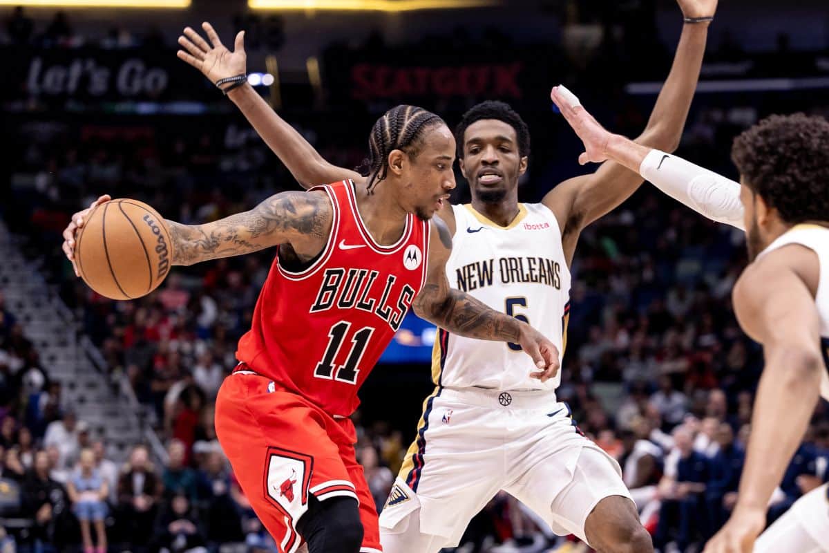 NBA: DeRozan e Vucevic decidem em vitória dos Bulls sobre os Pelicans
