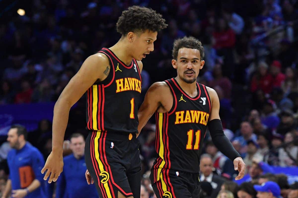 NBA: Trae Young brilha, Hawks encerram má fase e vencem 76ers