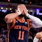 NBA: estrela dos Knicks perde at&eacute; a fala com mensagem da torcida