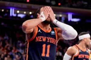 NBA: estrela dos Knicks perde até a fala com mensagem da torcida