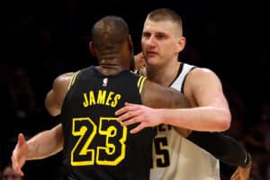 Freguesia na NBA? Nuggets vencem Lakers e Jokic aumenta invencibilidade sobre James