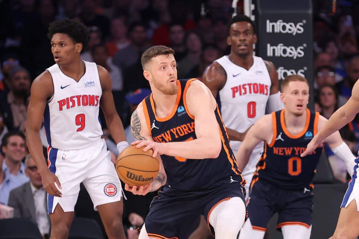NBA: arbitragem admite erro em falta não marcada durante Pistons x Knicks