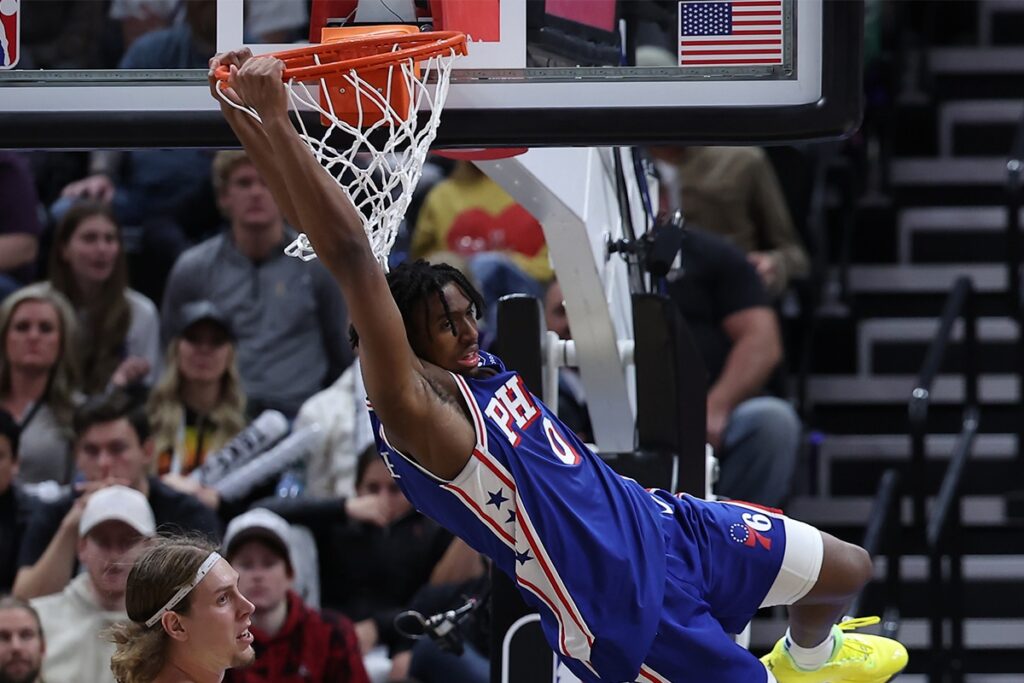 NBA: Tyrese Maxey atinge maior pontuação da carreira em vitória dos 76ers
