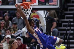 NBA: Tyrese Maxey atinge maior pontuação da carreira em vitória dos 76ers