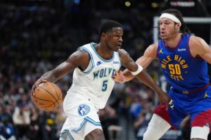 NBA: Timberwolves jantam Nuggets em Denver e assumem topo do Oeste