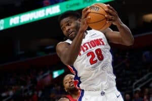 NBA: Pistons perde dois jogadores para o restante da temporada