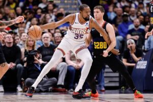 NBA: Em noite inspirada de Durant, Suns vencem Nuggets e sobem na tabela