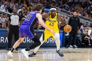 NBA: Siakam ofusca trio de duplos dos Lakers e Pacers vencem com autoridade