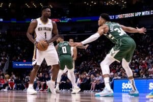 NBA: Zion ofusca Giannis e comanda vitória dos Pelicans sobre os Bucks