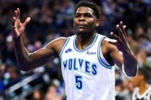 Anthony Edwards ‘abandona’ jogo dos Timberwolves por motivo inusitado