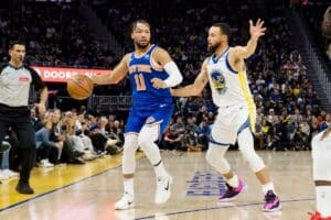 Brunson ofusca Curry e Knicks vencem Warriors fora de casa