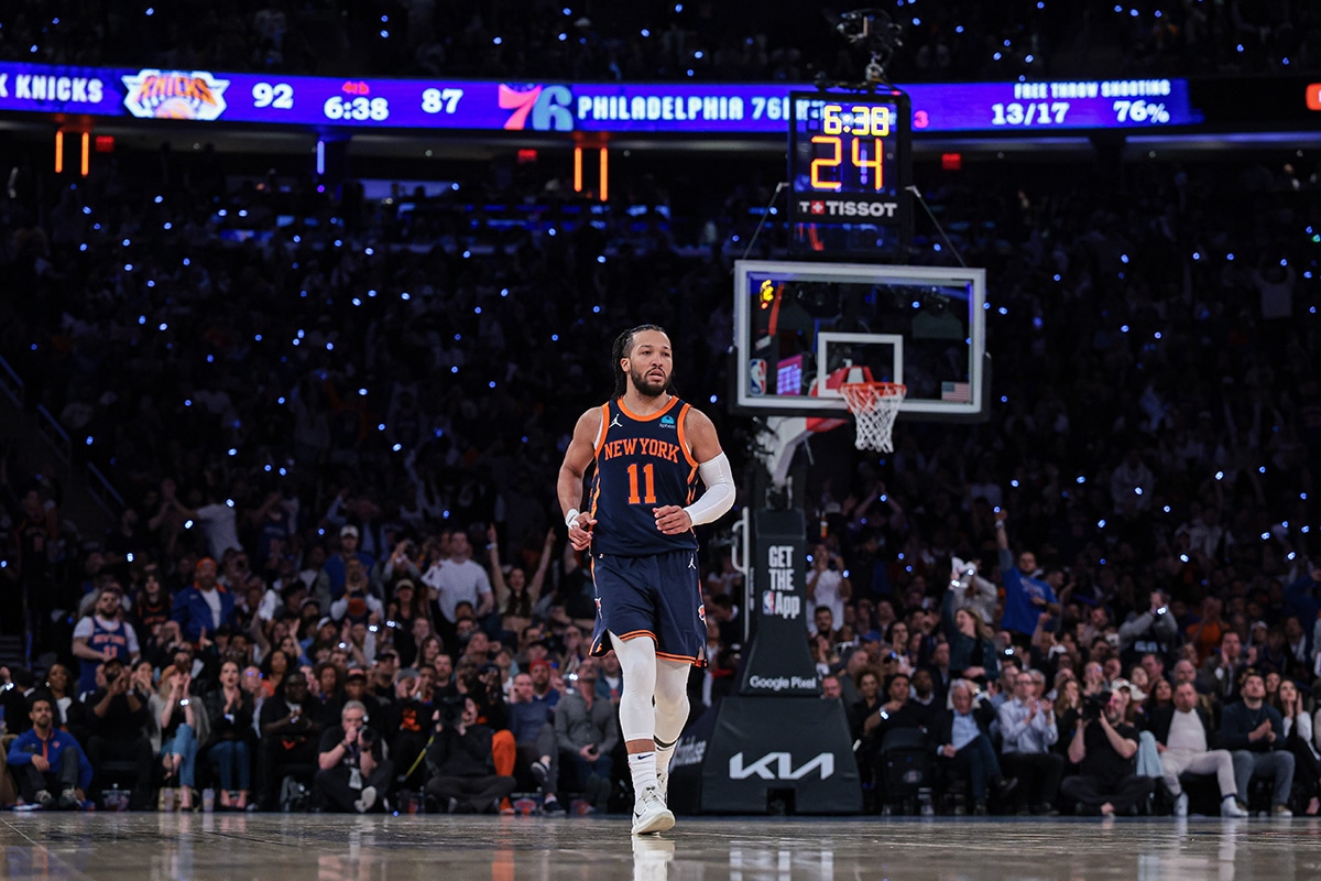 NBA Playoffs 2024: Brunson quebra recorde dos Knicks e comanda vitória contra os 76ers