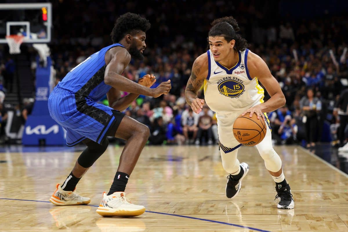 NBA: Simulação de troca ‘desmonta’ os Warriors e manda Gui Santos para rival