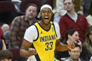 NBA: Myles Turner dita o ritmo da classificação dos Pacers contra os Hawks