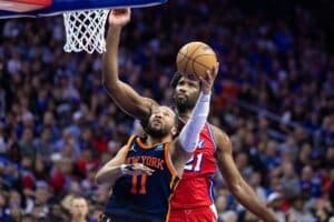 NBA Playoffs 2024: Knicks podem fechar a série contra os Sixers no jogo 5