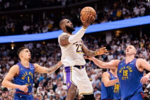 NBA Playoffs 2024: no Jogo 5, Nuggets e Lakers duelam entre a classificação e o sonho da história
