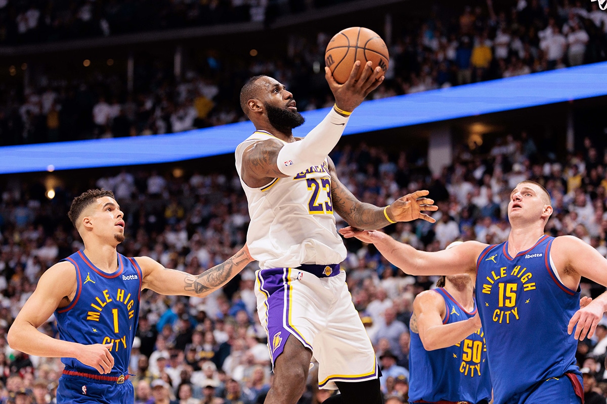 NBA Playoffs 2024: no Jogo 5, Nuggets e Lakers duelam entre a classificação e o sonho da história