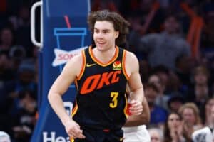 NBA: titular do Thunder, Josh Giddey está ‘abaixo’ dos colegas nos playoffs