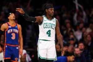 Jrue Holiday renova com os Celtics e entra em lista exclusiva de veteranos na NBA